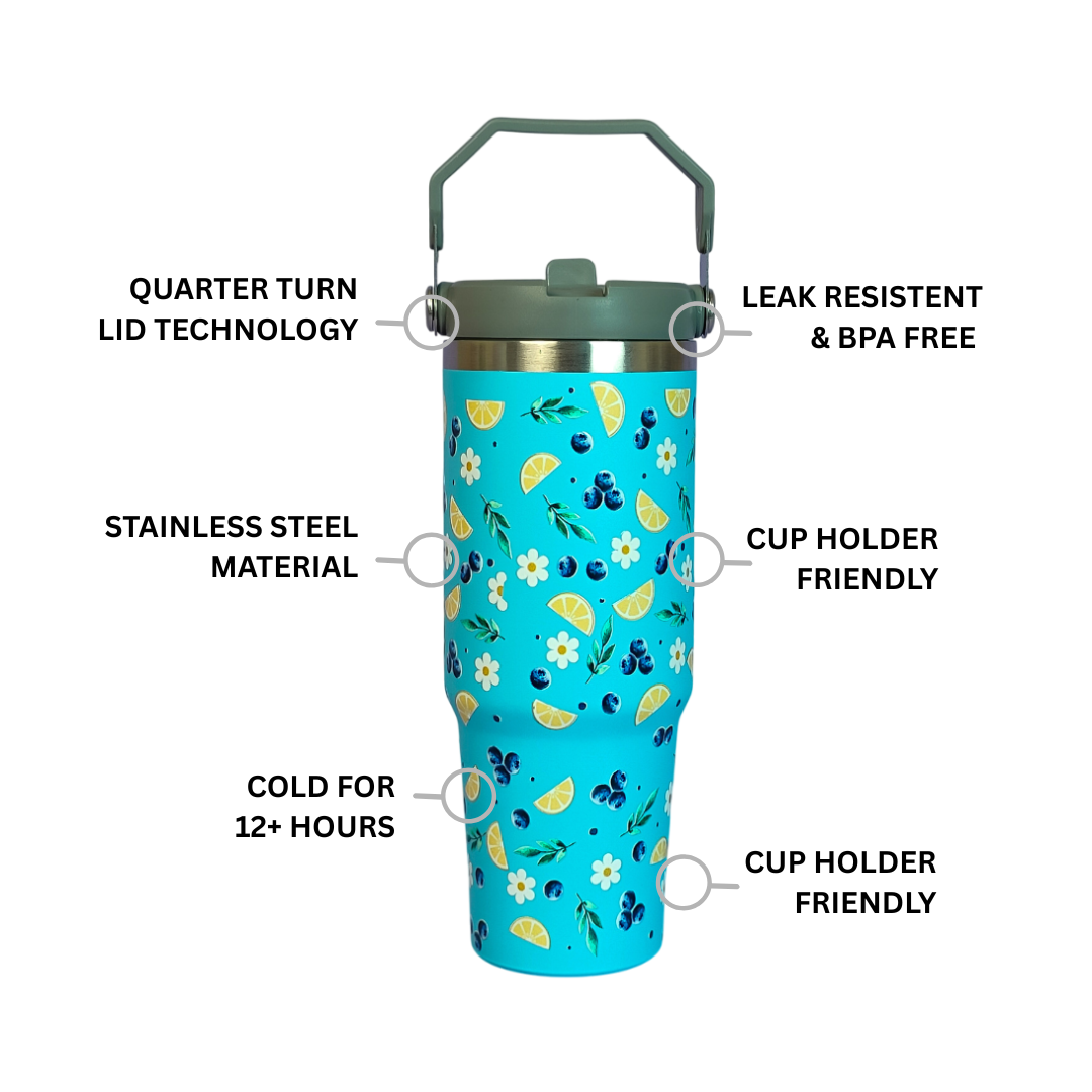 Berry Lemonade Tumbler – Fresh, Fun & Stylish