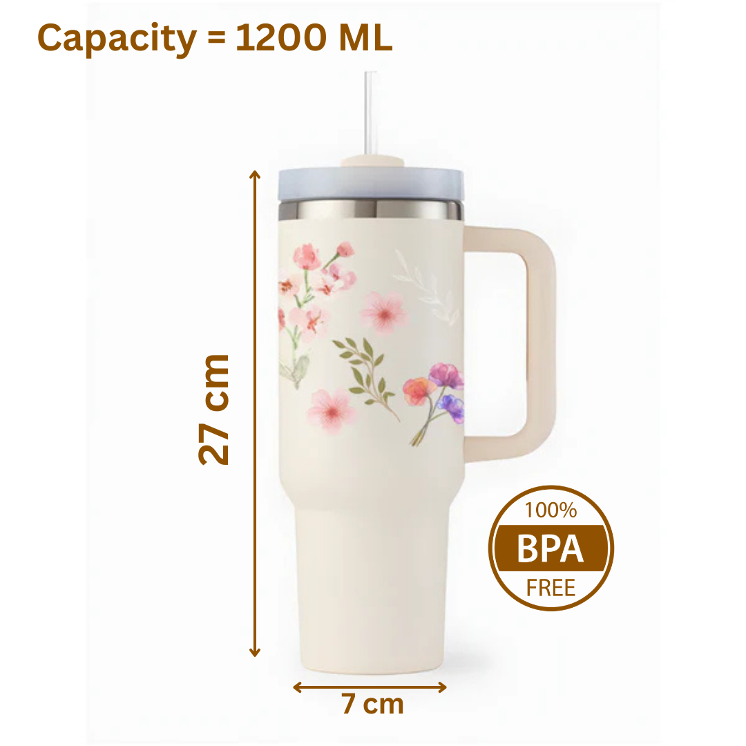 Blossom Floral Tumbler