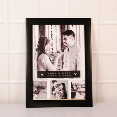Personalized  Rakhi  Brother Sister Photo Frame Gift