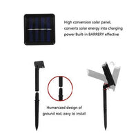 Solar Christmas Snow Flakes  Light