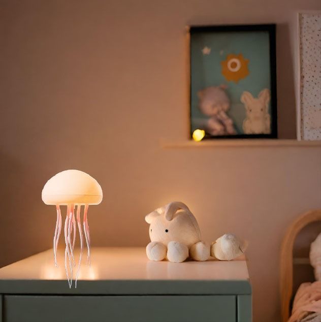 Glowy Night™ Floating Jellyfish Lamp