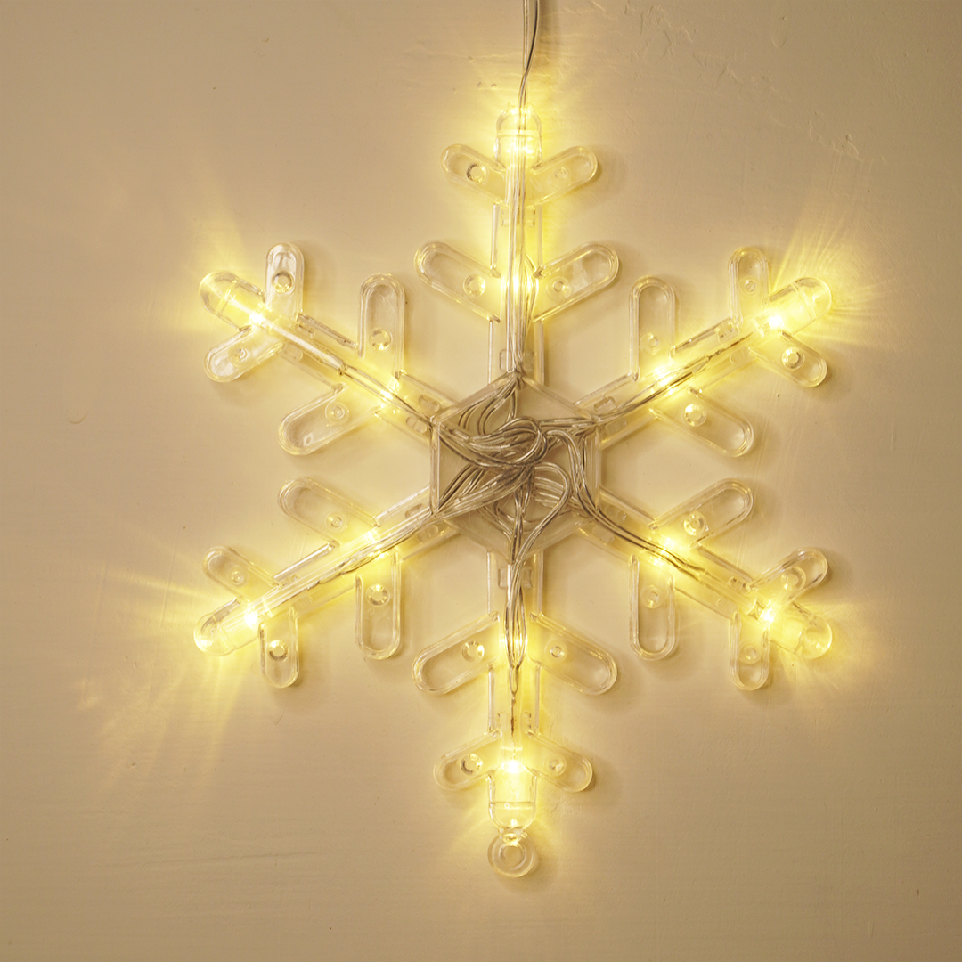 LED Snowflake Christmas Decoration Light