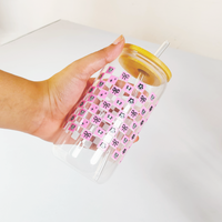 Panda Charm Tumbler with Bamboo Lid & Straw – Cute & Aesthetic Hydration