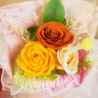 Handcrafted Artificial Rose Bouquet