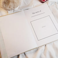 Baby Milestone Keepsake & Photo Album