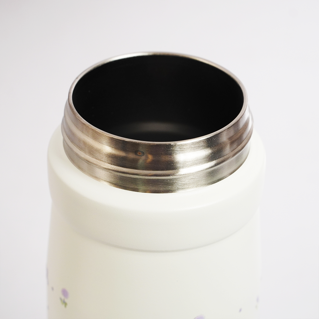 Lavender Bloom Tumbler — Leakproof & Insulated