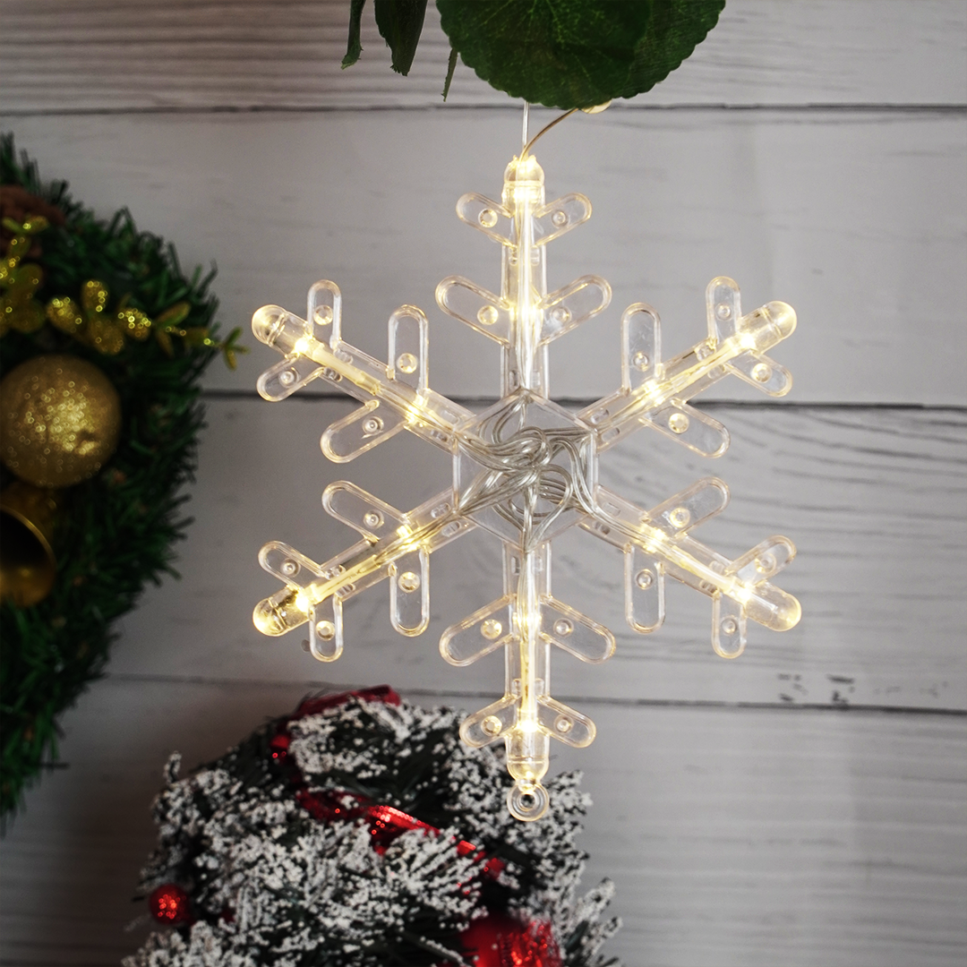 LED Snowflake Christmas Decoration Light