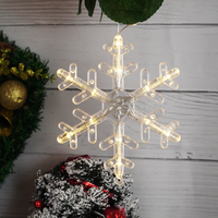 LED Snowflake Christmas Decoration Light