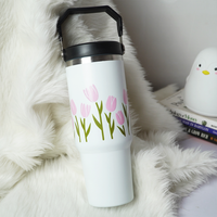 Tulip Floral Tumbler