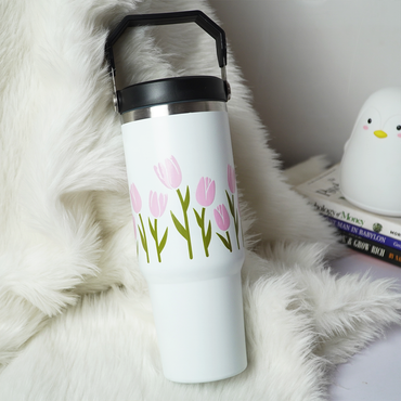 Tulip Floral Tumbler