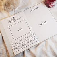 Baby Milestone Keepsake & Photo Album