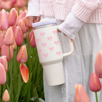 LoveSip Tumbler with Straw & Lid