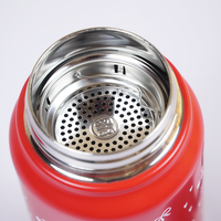 Cherry Print Stainless Steel Water Bottle