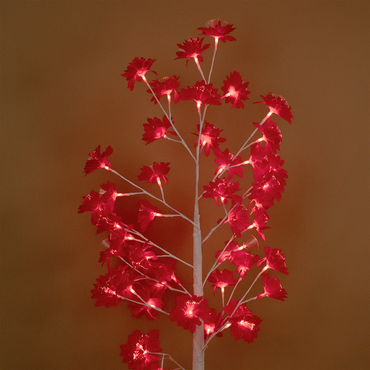 Warm Red Leaf Glow Lamp