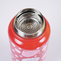 Ocean Shell Print Stainless Steel Water Bottle