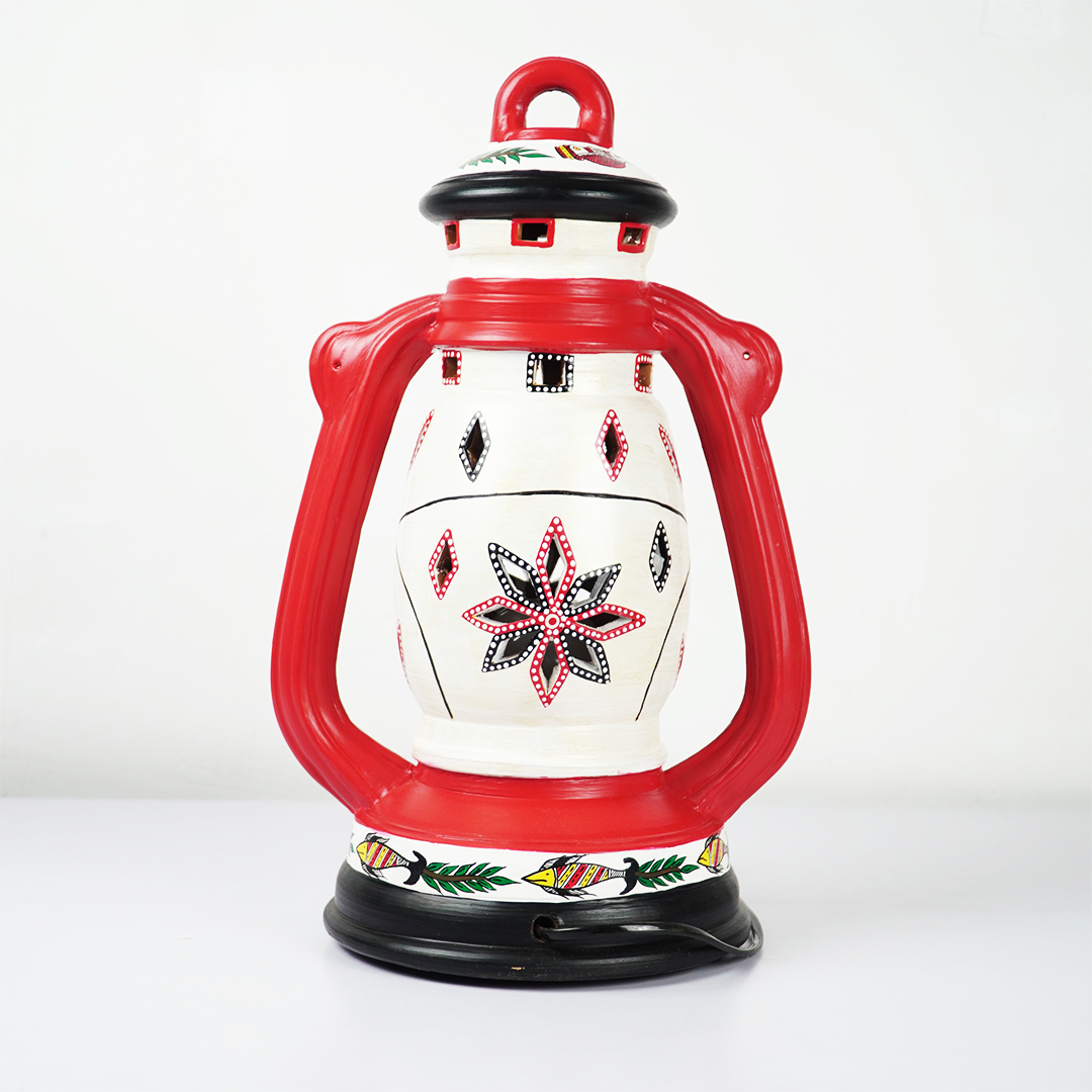 Noctra Heritage Lantern Lamp – Handcrafted Statement Light