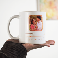 Couple Playlist Personalized Mug