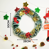 Elegant Christmas Decorative Wreath