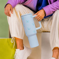 BUTTERFLY ™ 40oz Insulated Tumbler – Sky Blue Butterfly Edition (Copy)