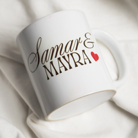 Together Print Personalized  Mug