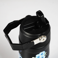 Midnight Bloom Tumbler — Leakproof & Insulated