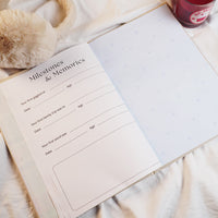 Baby Milestone Keepsake & Photo Album