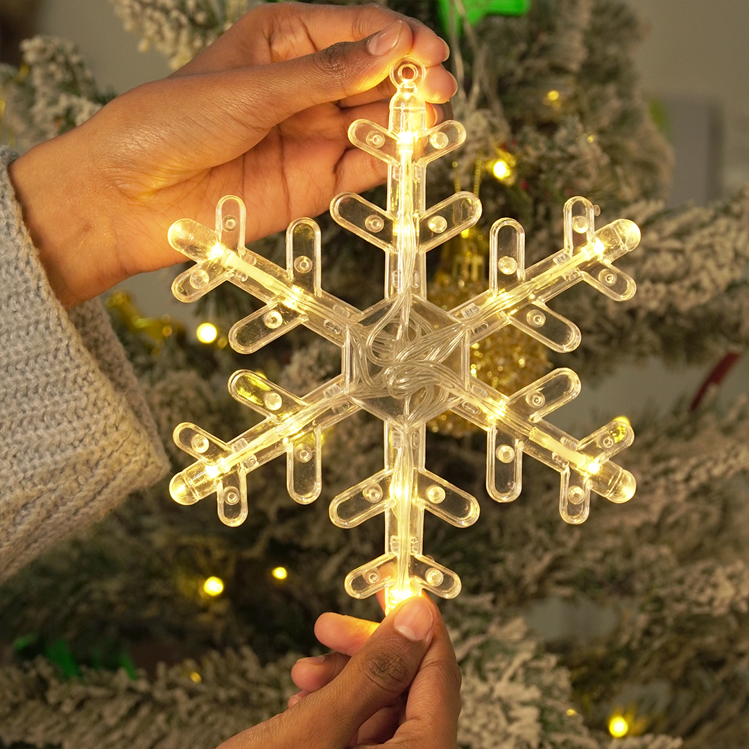 LED Snowflake Christmas Decoration Light