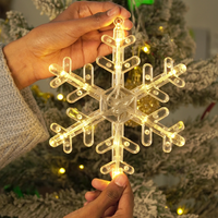 LED Snowflake Christmas Decoration Light