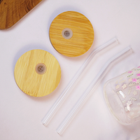 Set-2 Cute Reusable Water Glass