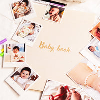 Baby Milestone Keepsake & Photo Album
