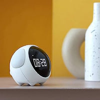 Emoji Alarm Clock Night Light Lamp Dual Alarm Setting, Adjustable Brightness Digital Clock