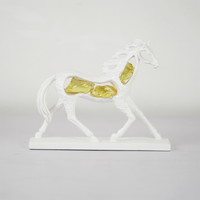 AurraGlow™ Horse Decor Showpiece – Modern Resin Sculpture