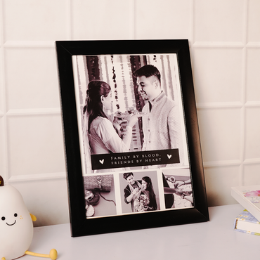 Personalized  Rakhi  Brother Sister Photo Frame Gift