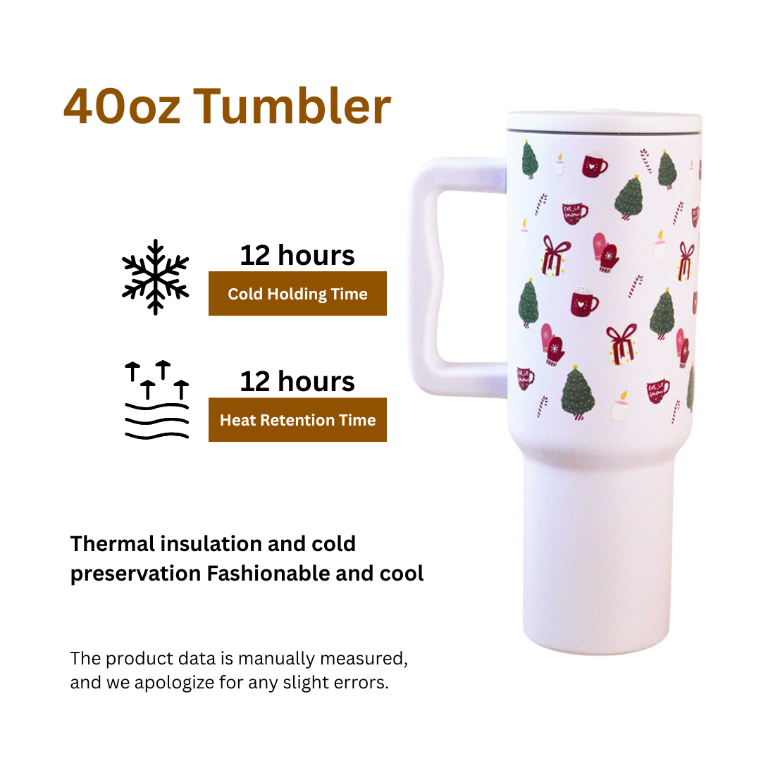 Snowy Bliss Christmas Tumbler