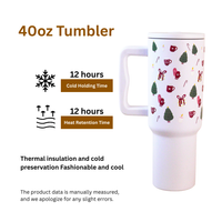 Snowy Bliss Christmas Tumbler