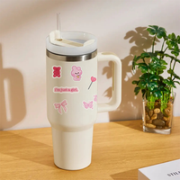 AestheticWrap™ Tumbler with Straw & Lid