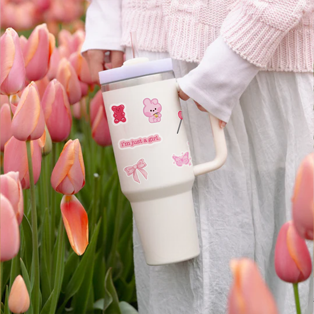 AestheticWrap™ Tumbler with Straw & Lid