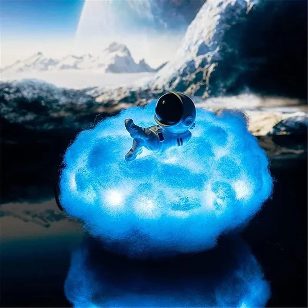 Cloud Astronaut Light Fluffy Lamp 3D Light Cloud (12 Colours & 366 Modes)