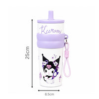Kuromi Stainless Steel Insulated Tumbler with Straw & Carry Loop