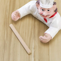 Chef Wall Mounted Tissue Paper Holder