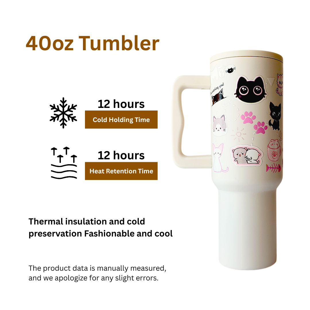 “Kitty Paw Tumbler – Leak-Proof & Stylish”