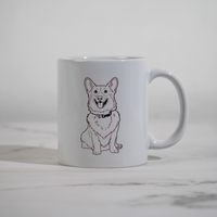 PawPrint Personalized Mug – Custom Pet Photo Mug