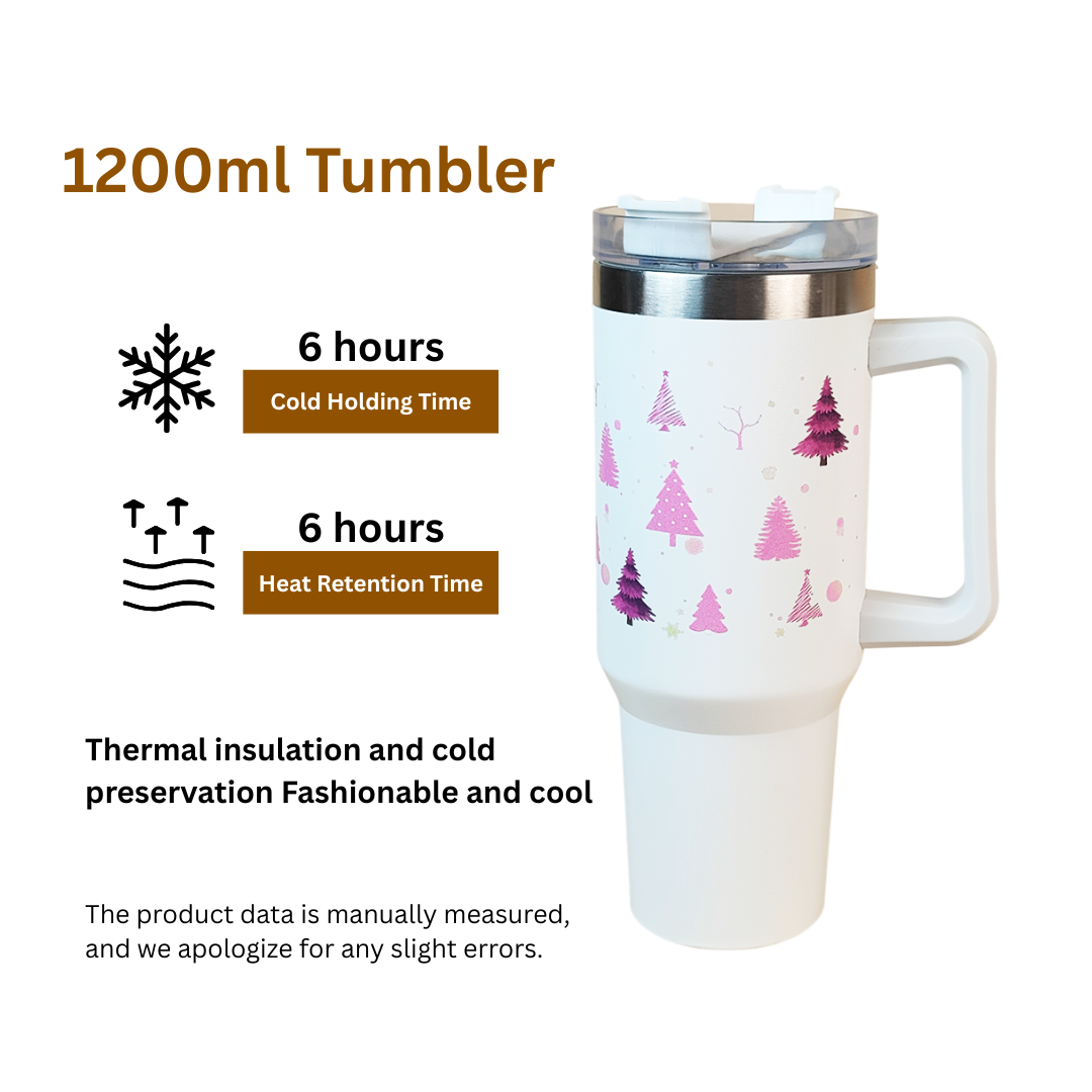 Christmas Forest Winter Tumbler