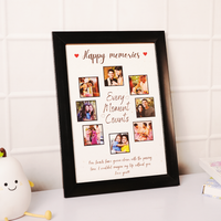 Personalized  EVERY MOMENTS  Brother Sister Photo Frame Gift