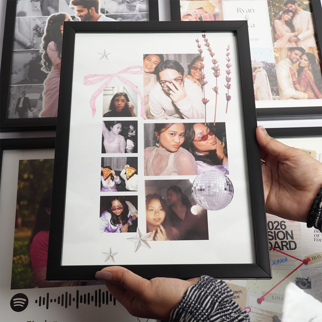 Personalized Photo Collage Frame | Custom Memory Photo Frame