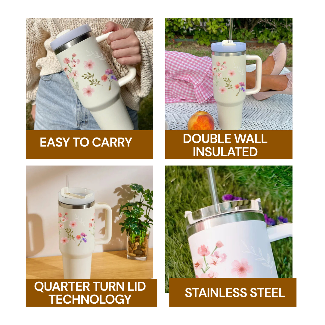 Blossom Floral Tumbler