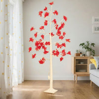 Warm Red Leaf Glow Lamp