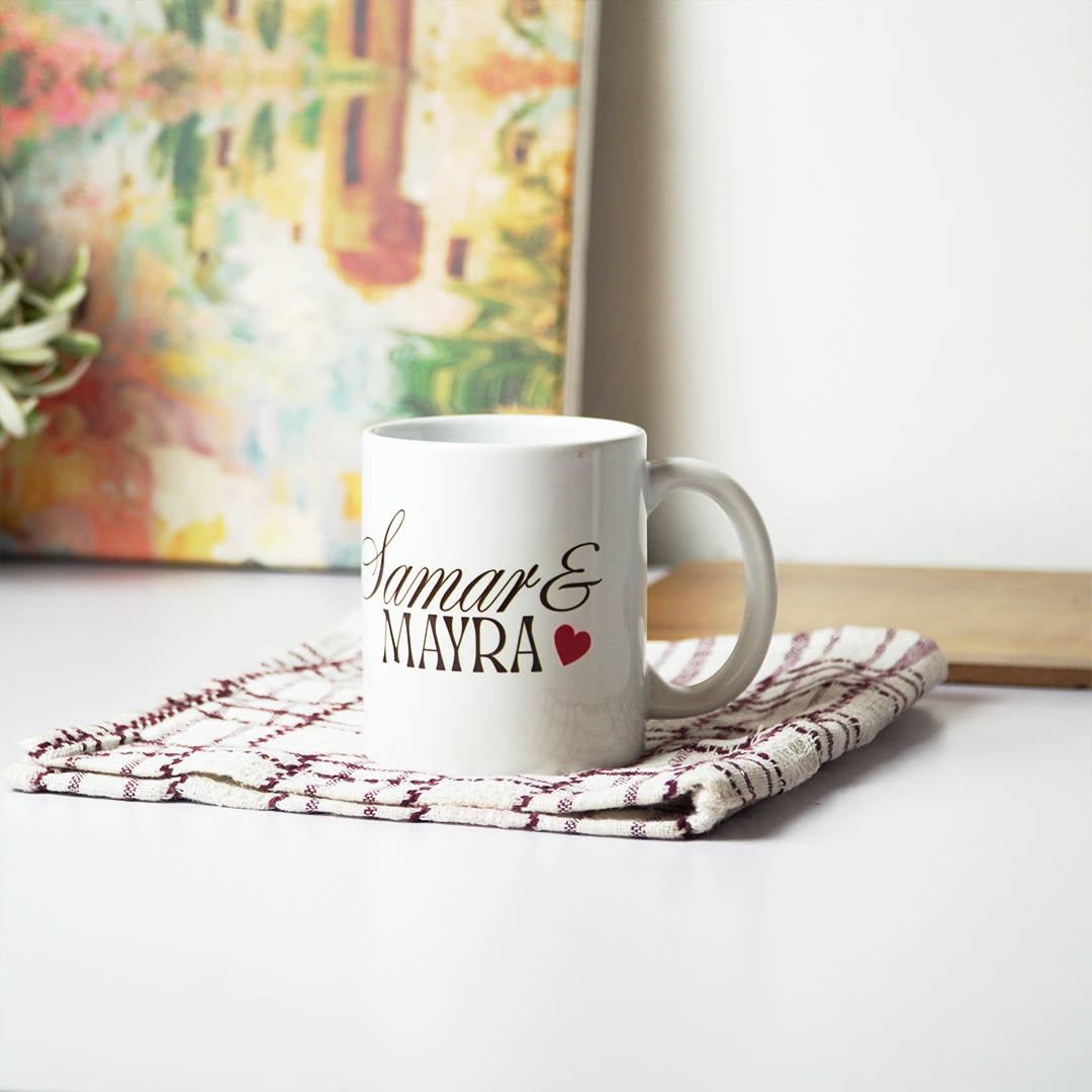 Together Print Personalized  Mug