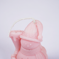 PACK OF 3 Santa Clause scented candles