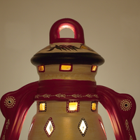Noctra Heritage Lantern Lamp – Handcrafted Statement Light